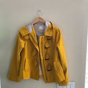 Banana Republic Coat in Mustard